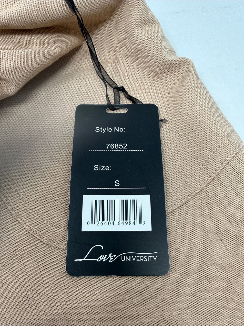 Love University Women’s Casual  Elastic Waist Cargo Pants - with pockets Small - Picture 7 of 9